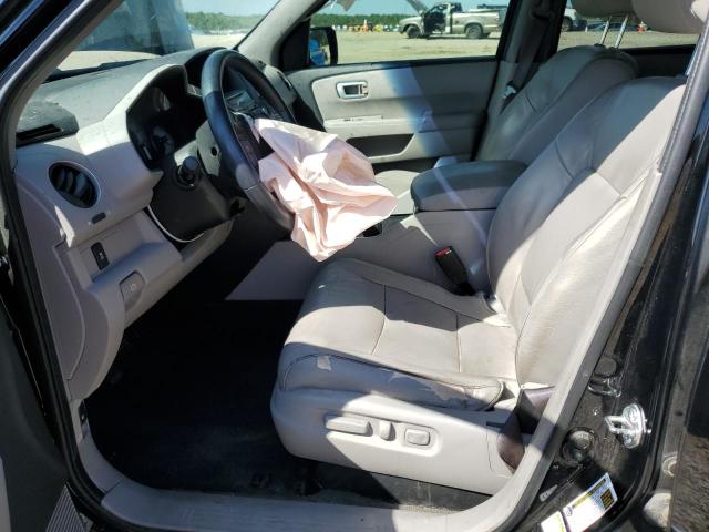 5FNYF3H6XFB032220 - 2015 HONDA PILOT EXL BLACK photo 7