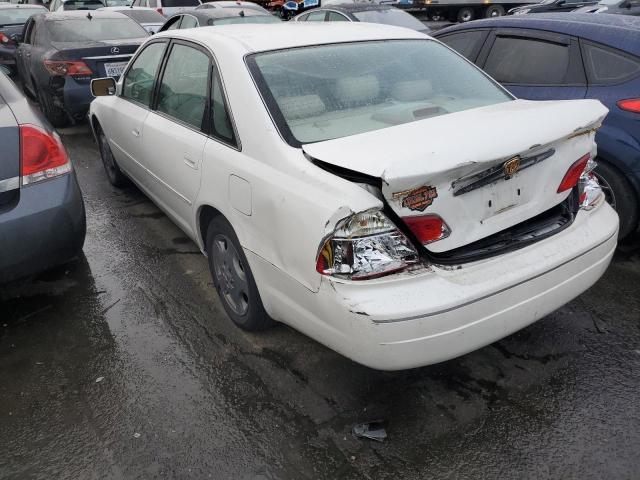 4T1BF28B73U294109 - 2003 TOYOTA AVALON XL WHITE photo 2