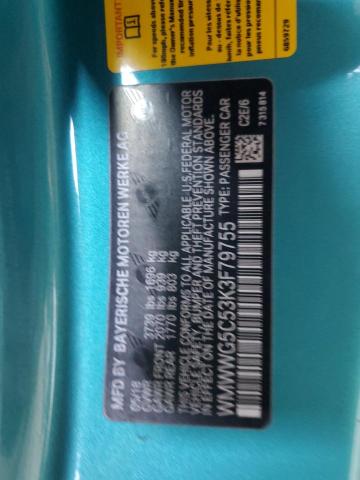 WMWWG5C53K3F79755 - 2019 MINI COOPER ტალღისფერი ფოტო 13