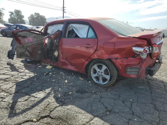 5YFBU4EE1DP095396 - 2013 TOYOTA COROLLA BASE Qırmızı foto 2