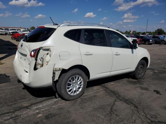 JN8AS58V09W434946 - 2009 NISSAN ROGUE S WHITE photo 3