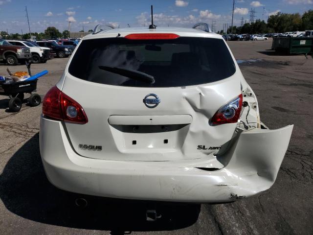 JN8AS58V09W434946 - 2009 NISSAN ROGUE S WHITE photo 6
