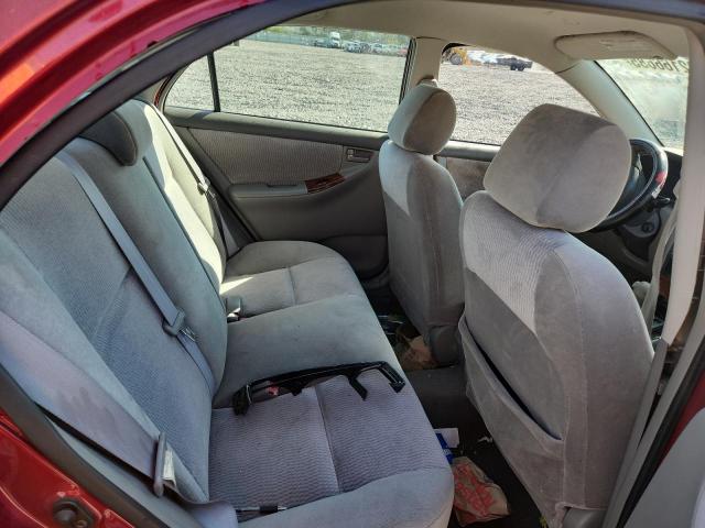 1NXBR32E16Z650946 - 2006 TOYOTA COROLLA CE RED photo 10