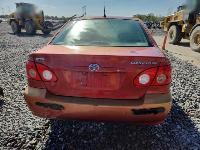 1NXBR32E16Z650946 - 2006 TOYOTA COROLLA CE RED photo 6