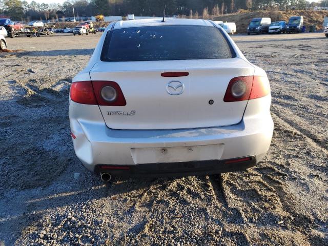 JM1BK12F451308610 - 2005 MAZDA 3 I SILVER photo 6