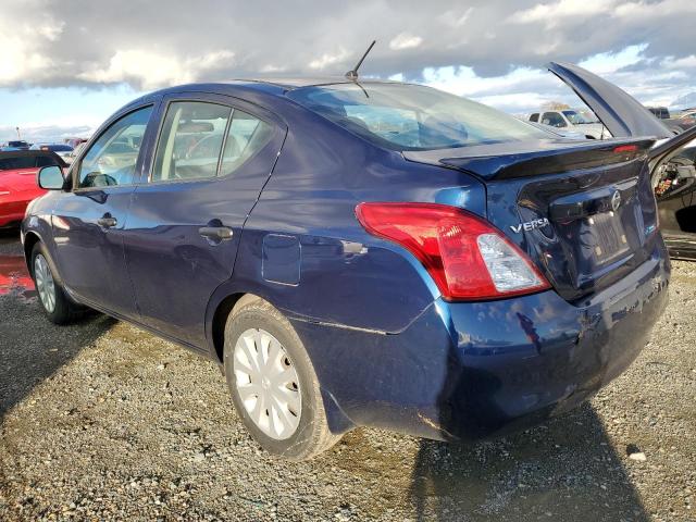 3N1CN7AP4EL831050 - 2014 NISSAN VERSA S BLUE photo 2