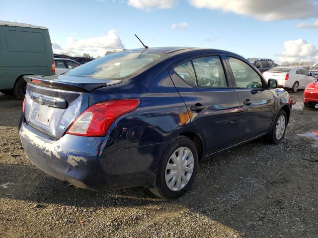 3N1CN7AP4EL831050 - 2014 NISSAN VERSA S BLUE photo 3