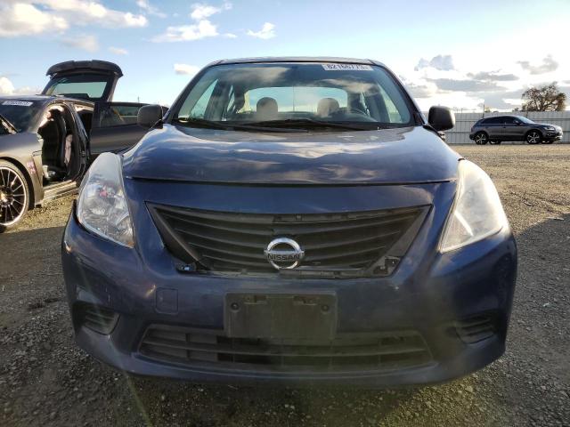 3N1CN7AP4EL831050 - 2014 NISSAN VERSA S BLUE photo 5