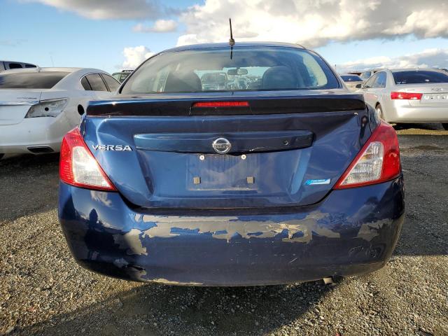 3N1CN7AP4EL831050 - 2014 NISSAN VERSA S BLUE photo 6