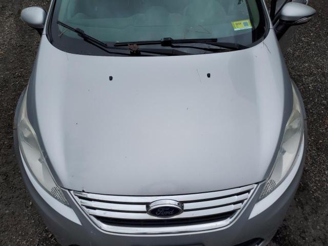 3FADP4BJ0DM170717 - 2013 FORD FIESTA SE SILVER photo 11