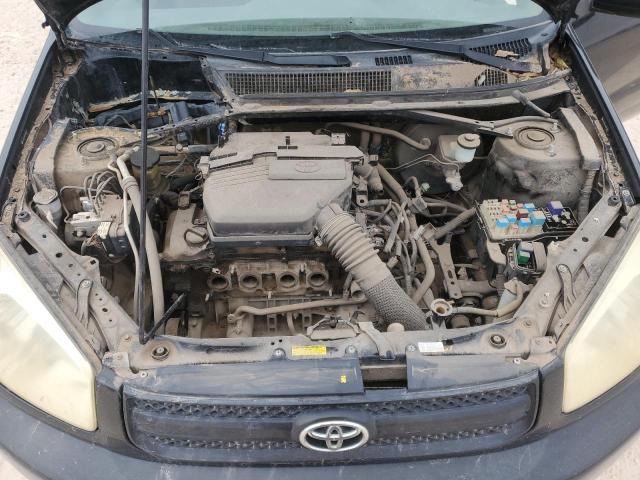 JTEGD20V650095791 - 2005 TOYOTA RAV4 BLACK photo 11