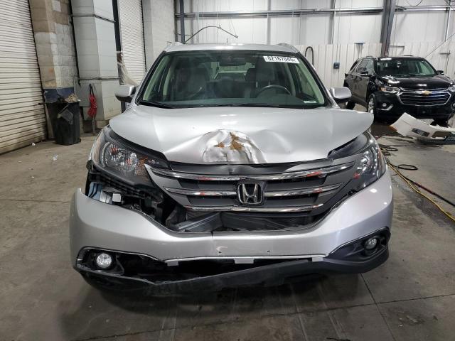 JHLRM4H79CC001206 - 2012 HONDA CR-V EXL SILVER photo 5