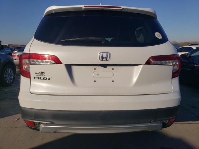 5FNYF5H37MB016720 - 2021 HONDA PILOT EX WHITE photo 6