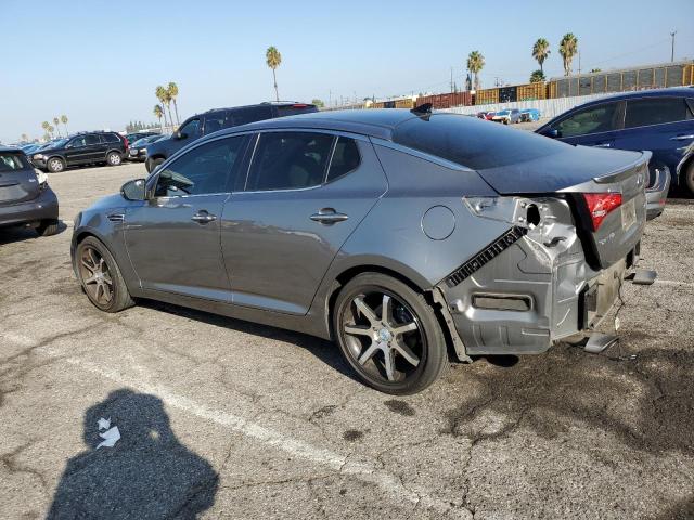 5XXGN4A72DG229531 - 2013 KIA OPTIMA EX GRAY photo 2