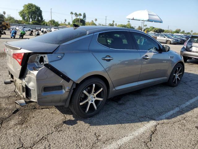 5XXGN4A72DG229531 - 2013 KIA OPTIMA EX GRAY photo 3