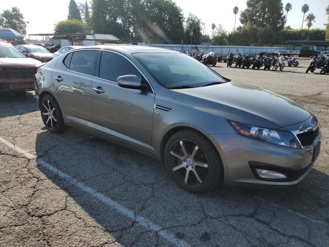 5XXGN4A72DG229531 - 2013 KIA OPTIMA EX GRAY photo 4