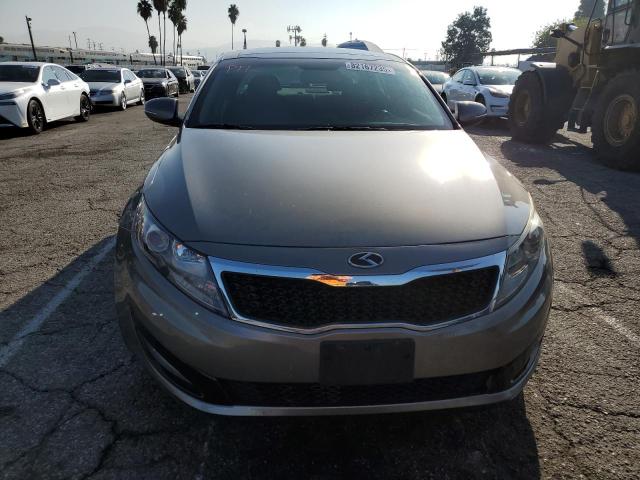 5XXGN4A72DG229531 - 2013 KIA OPTIMA EX GRAY photo 5