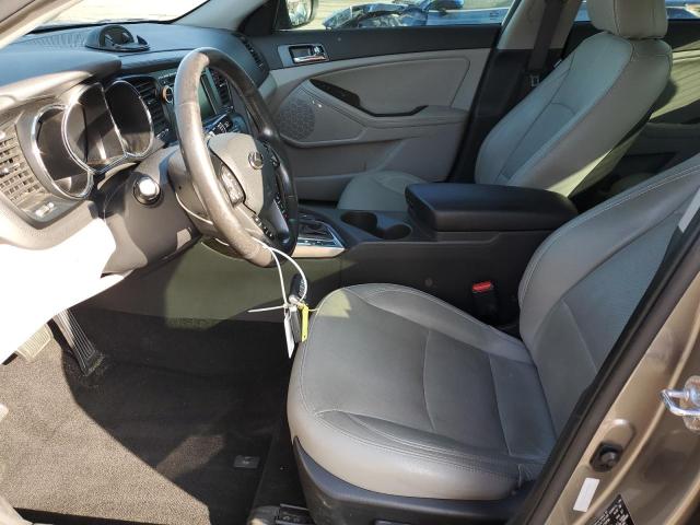 5XXGN4A72DG229531 - 2013 KIA OPTIMA EX GRAY photo 7