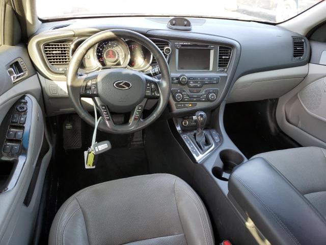 5XXGN4A72DG229531 - 2013 KIA OPTIMA EX GRAY photo 8