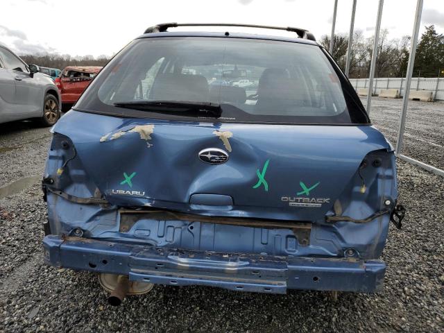 JF1GG63647G800742 - 2007 SUBARU IMPREZA OUTBACK SPORT BLUE photo 6