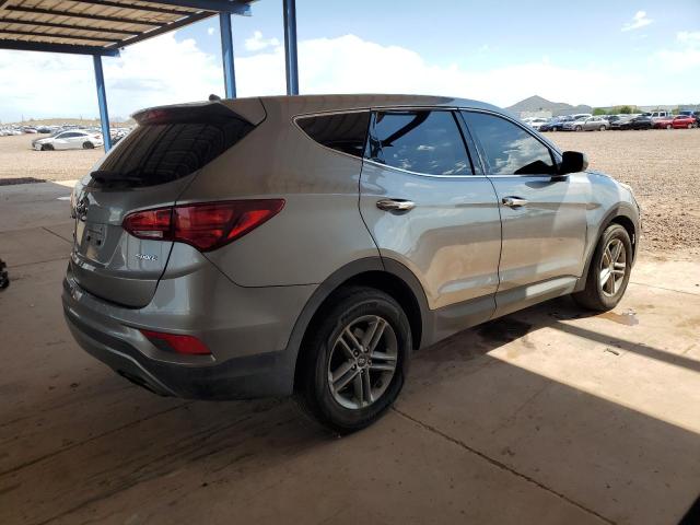 5NMZT3LB4JH082152 - 2018 HYUNDAI SANTA FE S GRAY photo 3
