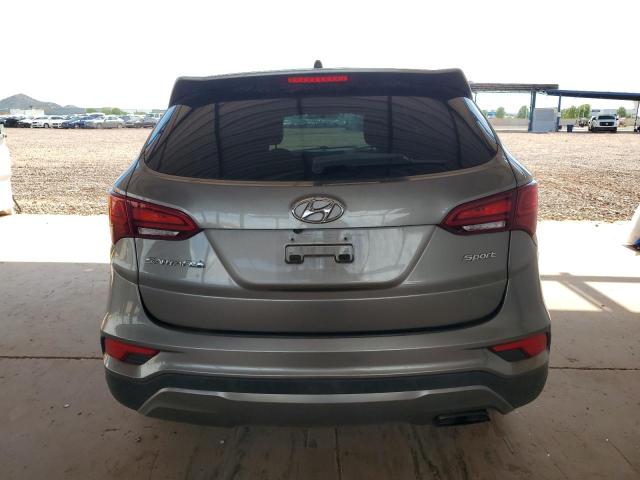 5NMZT3LB4JH082152 - 2018 HYUNDAI SANTA FE S GRAY photo 6