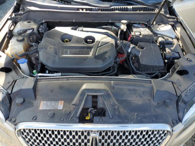 3LN6L5E94HR648521 - 2017 LINCOLN MKZ RESERVE ბეჟი ფოტო 11