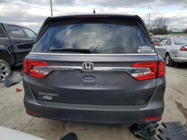 5FNRL6H75JB011775 - 2018 HONDA ODYSSEY EXL GRAY photo 6