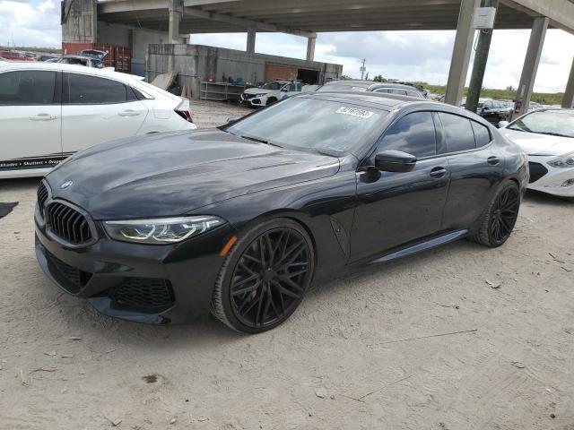 WBAGV8C08MCF72058 - 2021 BMW M850XI BLACK photo 1