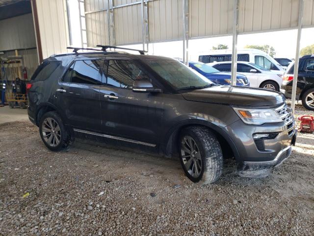 1FM5K8F86JGA70540 - 2018 FORD EXPLORER LIMITED GRAY photo 4