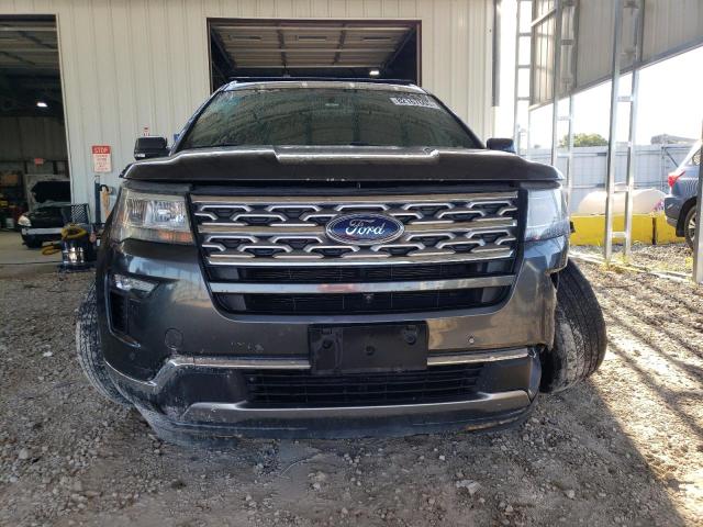 1FM5K8F86JGA70540 - 2018 FORD EXPLORER LIMITED GRAY photo 5