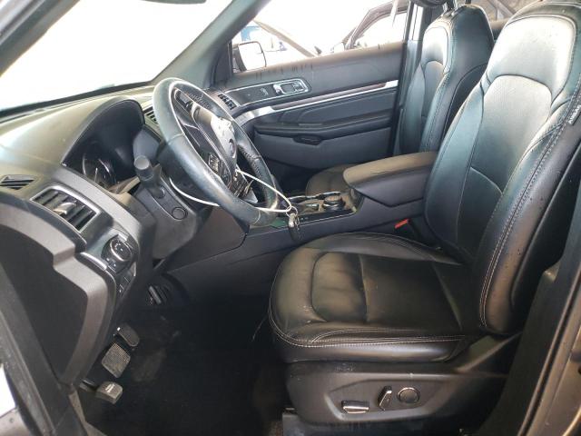 1FM5K8F86JGA70540 - 2018 FORD EXPLORER LIMITED GRAY photo 7