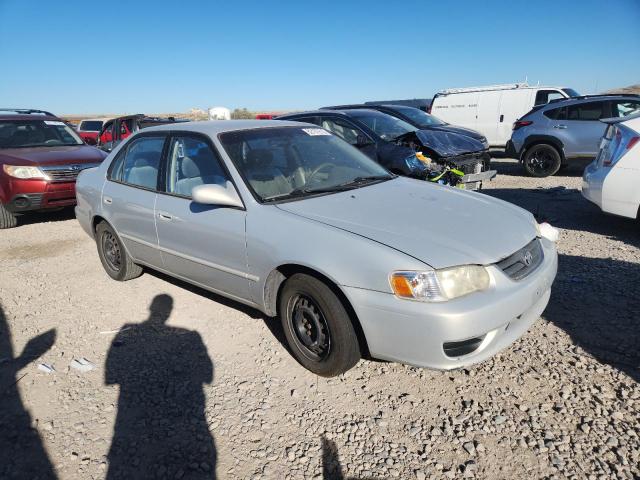 1NXBR12E81Z485376 - 2001 TOYOTA COROLLA CE Srebrny zdjęcie 4