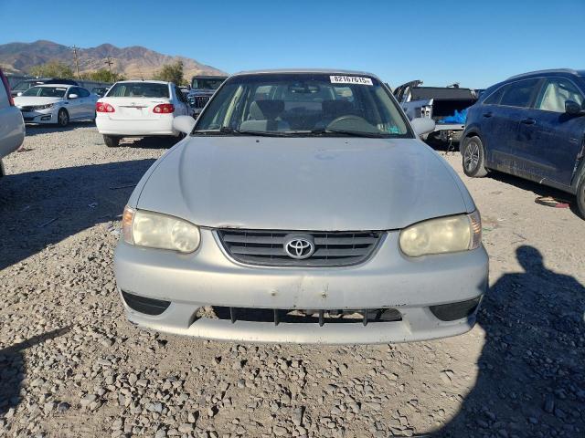 1NXBR12E81Z485376 - 2001 TOYOTA COROLLA CE Srebrny zdjęcie 5