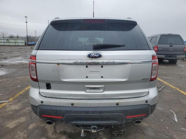 1FM5K8B84DGB71716 - 2013 FORD EXPLORER WHITE photo 6