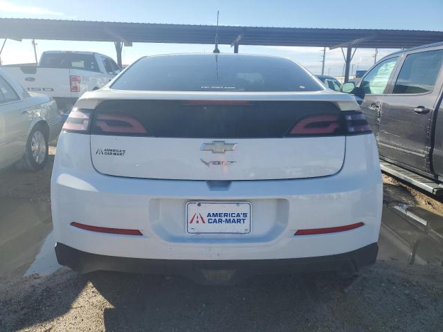 1G1RE6E4XDU103389 - 2013 CHEVROLET VOLT WHITE photo 6