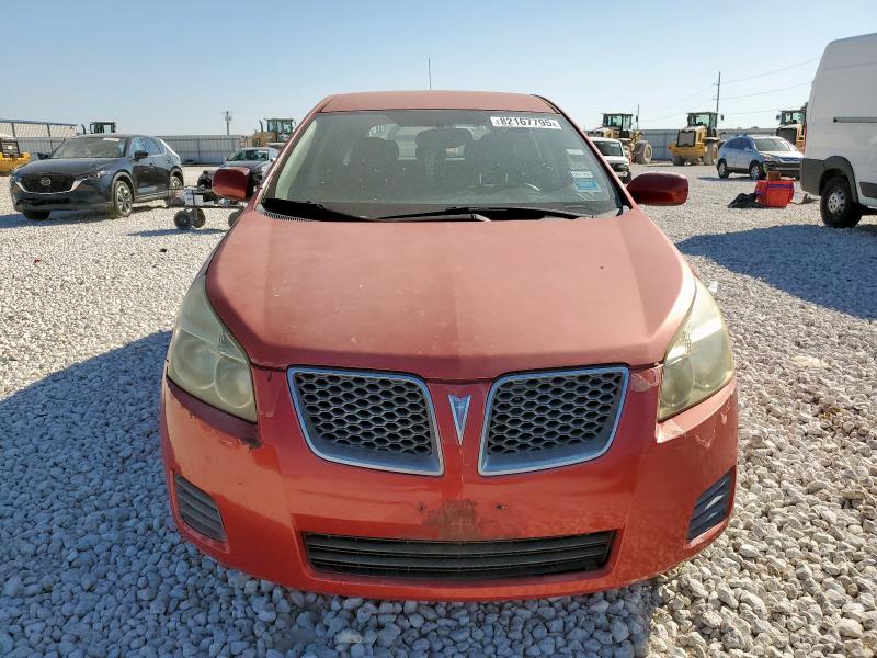 5Y2SP67049Z423363 - 2009 PONTIAC VIBE წითელი ფოტო 5