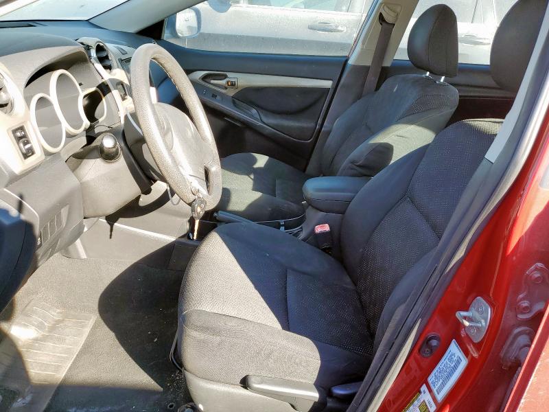 5Y2SP67049Z423363 - 2009 PONTIAC VIBE წითელი ფოტო 7