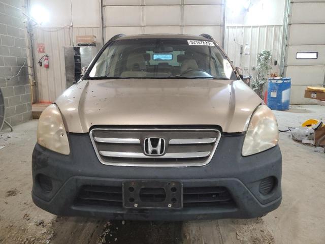 JHLRD78806C051345 - 2006 HONDA CR-V EX GOLD photo 5