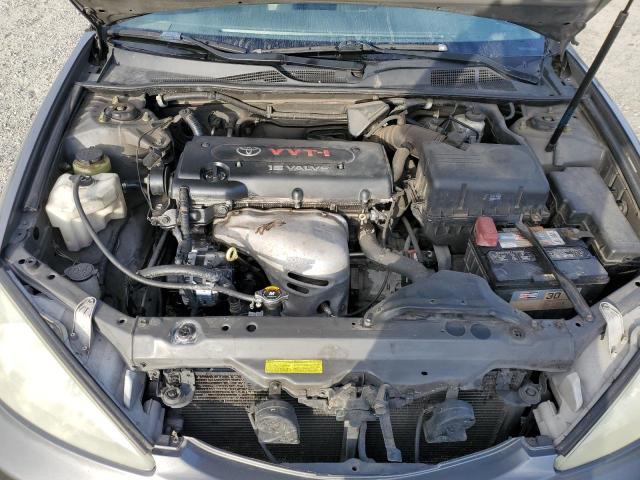 4T1BE32K74U791339 - 2004 TOYOTA CAMRY LE ნაცრისფერი ფოტო 11