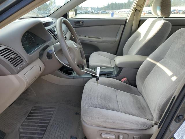 4T1BE32K74U791339 - 2004 TOYOTA CAMRY LE ნაცრისფერი ფოტო 7