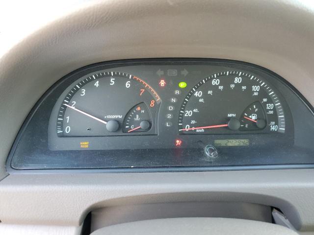 4T1BE32K74U791339 - 2004 TOYOTA CAMRY LE ნაცრისფერი ფოტო 9