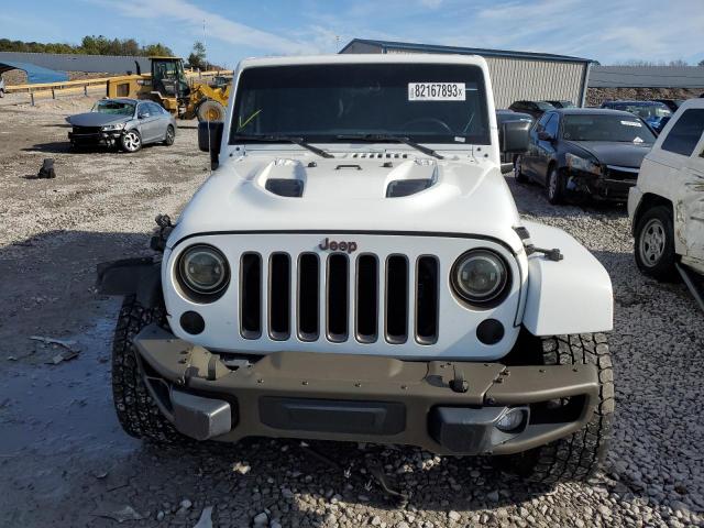 1C4BJWEG5GL278965 - 2016 JEEP WRANGLER U SAHARA WHITE photo 5