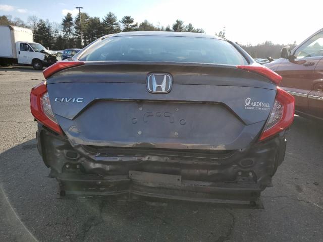 2HGFC2F65MH535126 - 2021 HONDA CIVIC LX SILVER photo 6