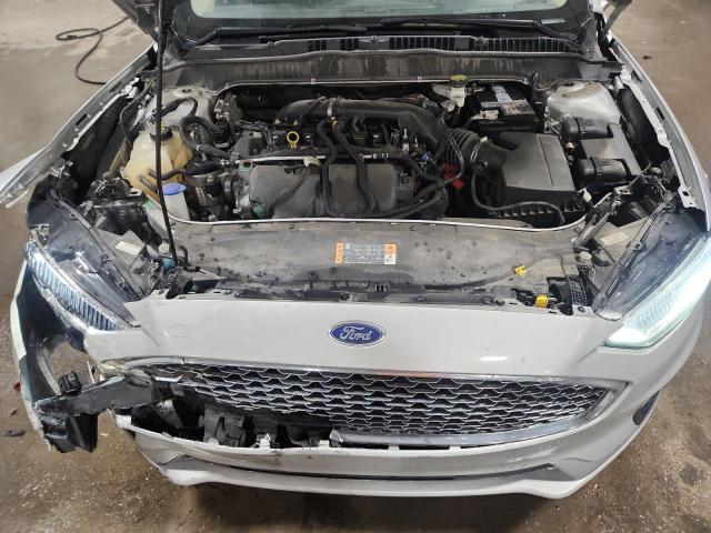 3FA6P0D93KR184356 - 2019 FORD FUSION TITANIUM SILVER photo 11