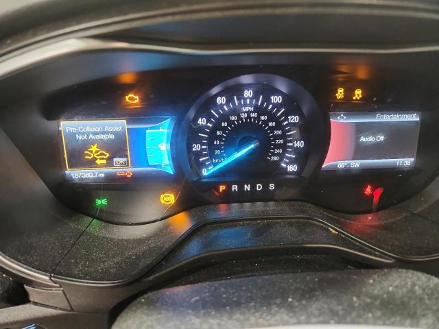 3FA6P0D93KR184356 - 2019 FORD FUSION TITANIUM SILVER photo 9