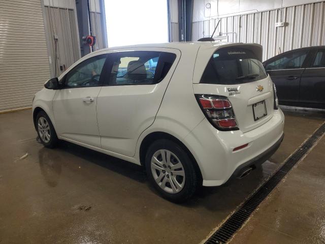 1G1JG6SBXK4116229 - 2019 CHEVROLET SONIC WHITE photo 2