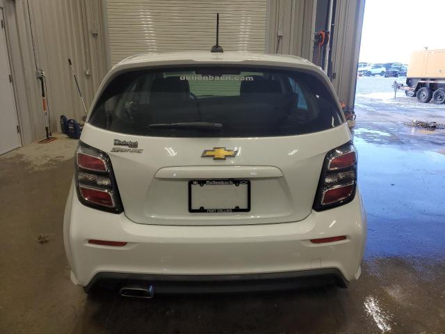 1G1JG6SBXK4116229 - 2019 CHEVROLET SONIC WHITE photo 6