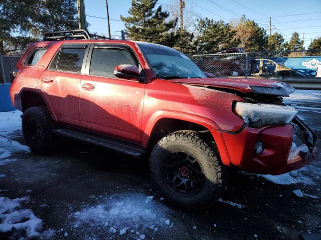 JTEBU5JR2E5172107 - 2014 TOYOTA 4RUNNER SR5 RED photo 4