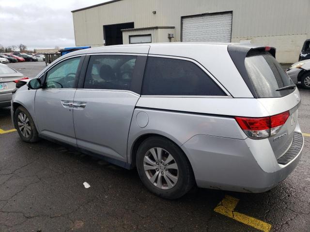 5FNRL5H46EB133017 - 2014 HONDA ODYSSEY EX SILVER photo 2